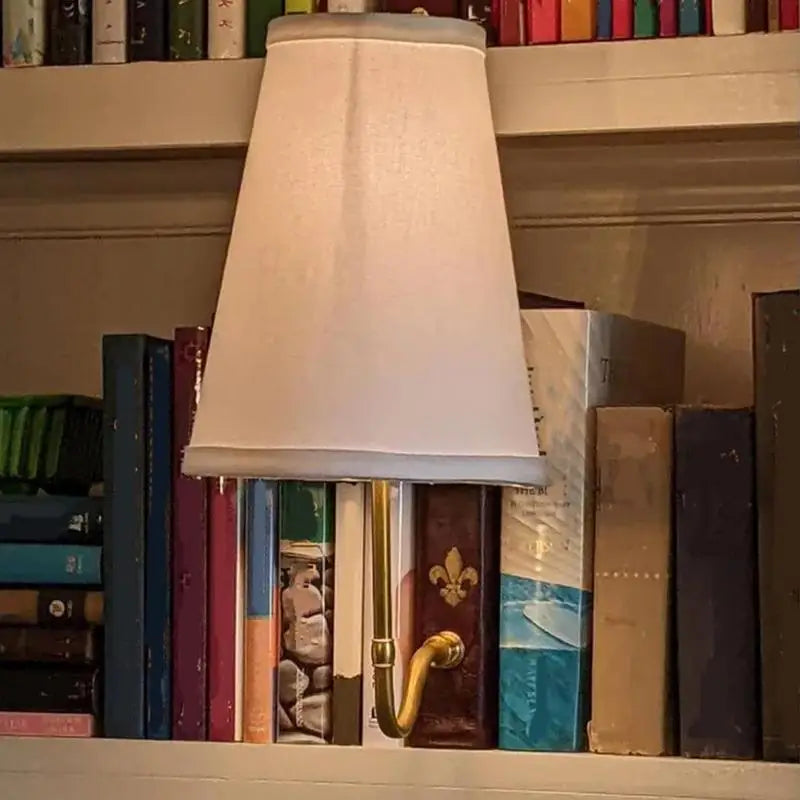 Luminária de literatura