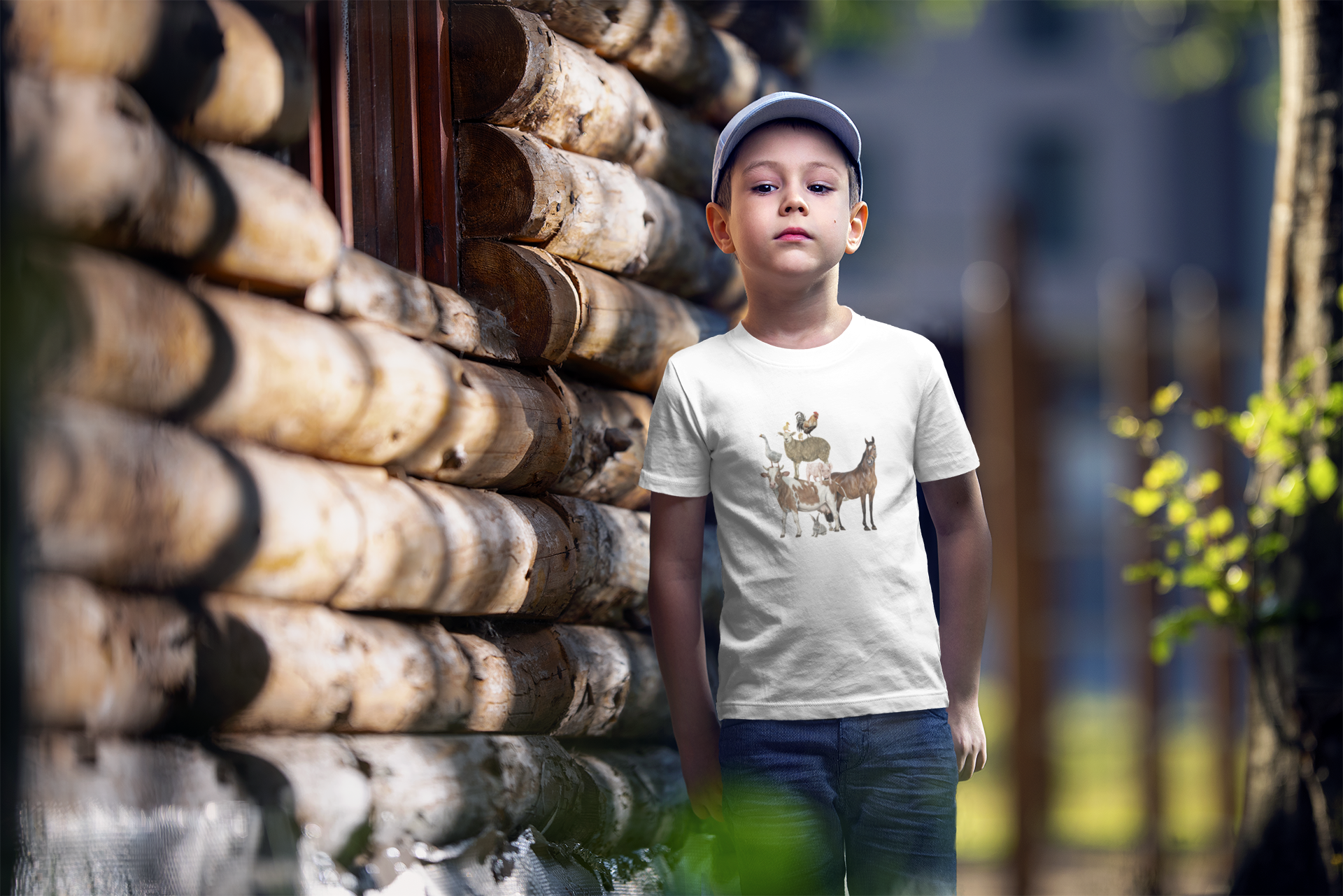 Camiseta Fauna da fazenda